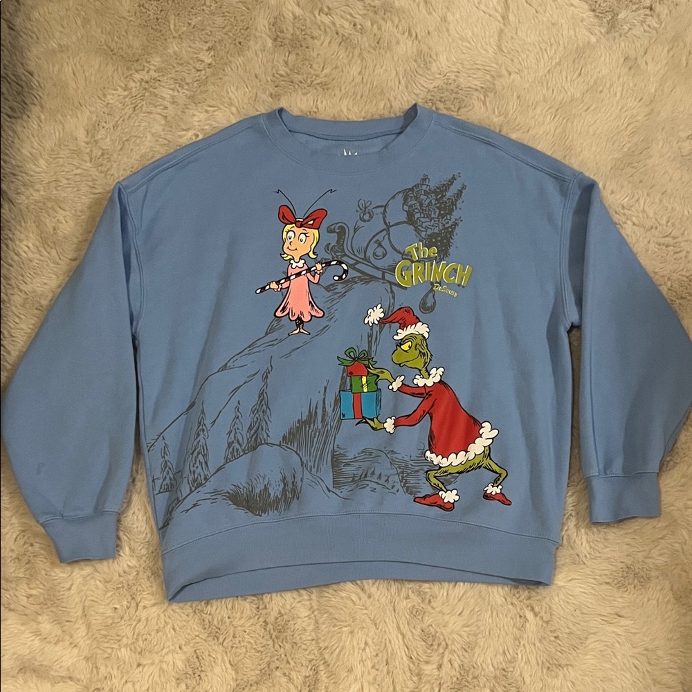 Dr. Seuss The Grinch Crewneck Sweatshirt